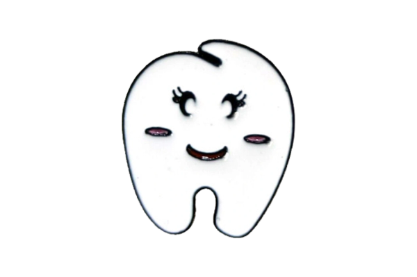 Pin broche metálico.