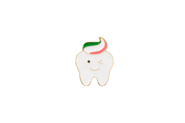 Pin broche metálico.