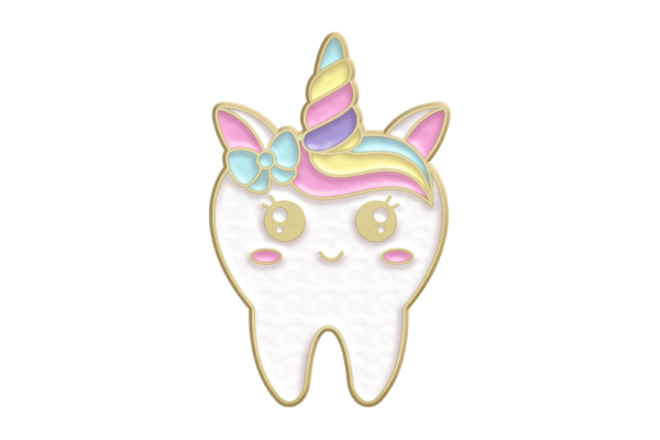 Pin broche metálico.