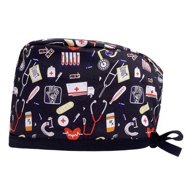 Gorro estampado.