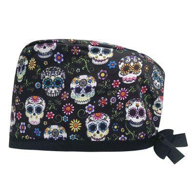 Gorro estampado.
