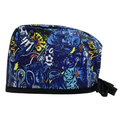 Gorro estampado.