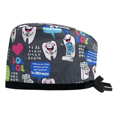 Gorro estampado.