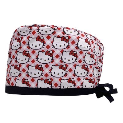 Gorro estampado.